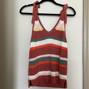 Madewell Knit Striped Tank Top